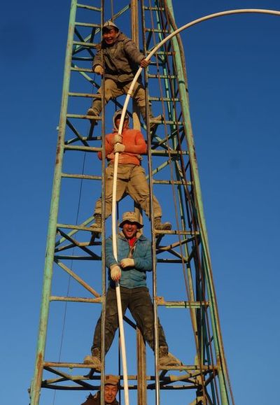 hydrogeologické práce jako zapouštění čerpadla